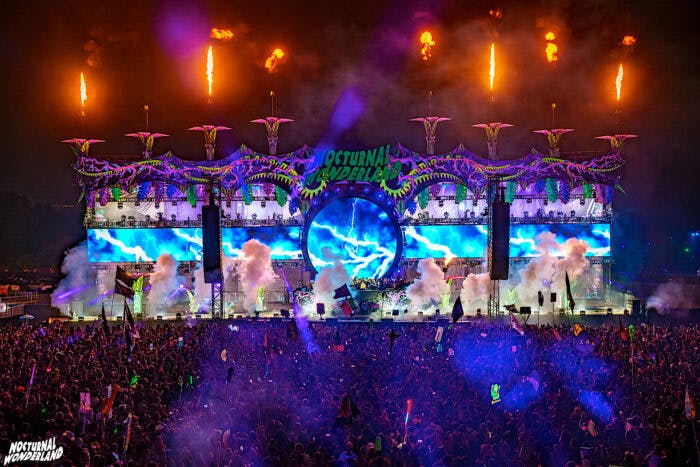 Monsterfeuer in Kalifornien: Nocturnal Wonderland abgesagt