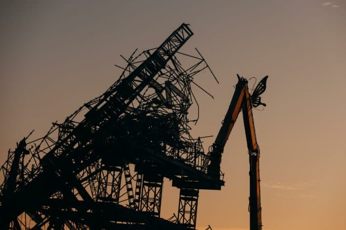 Tomorrowland Mainstage nach Brand