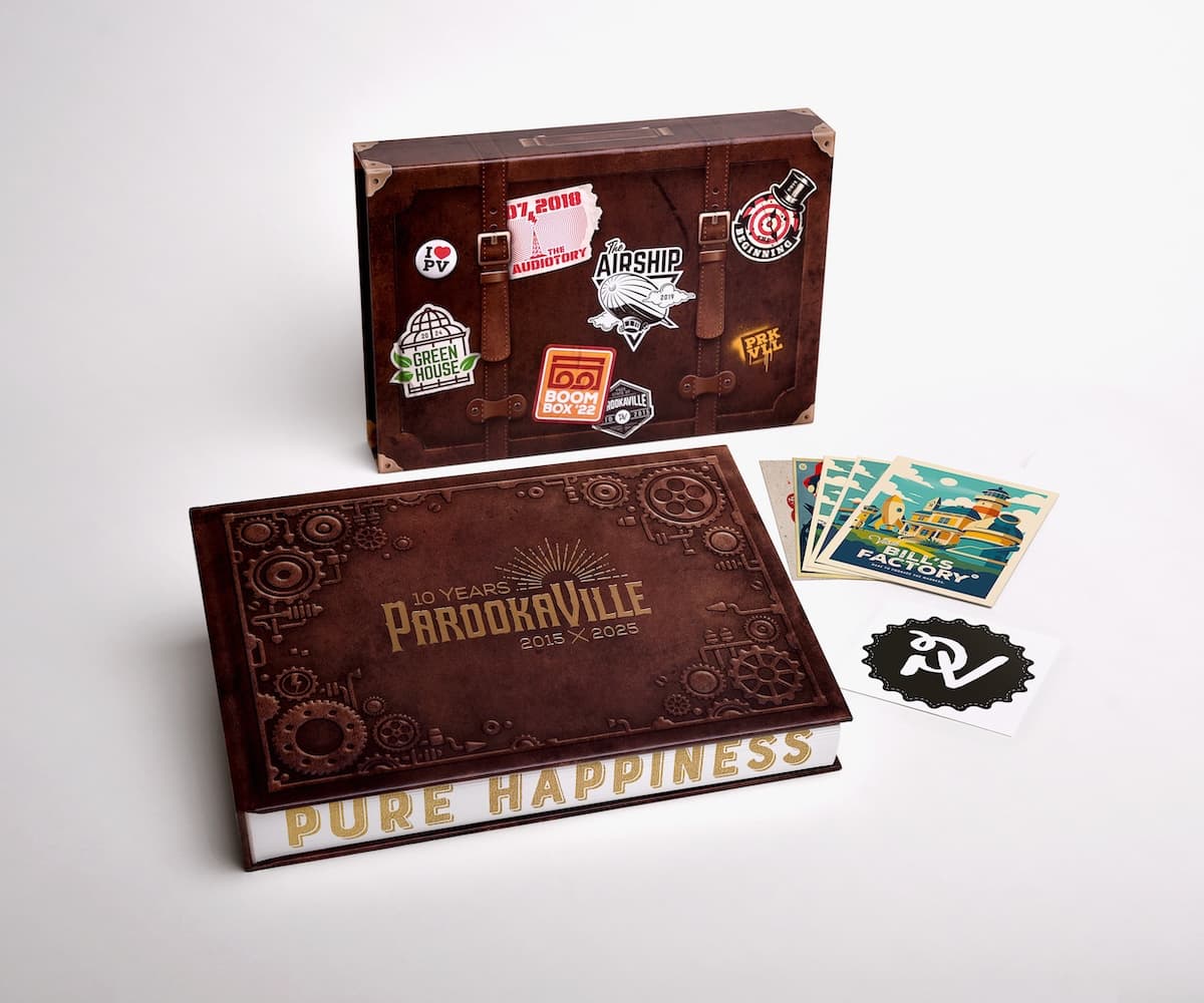 PAROOKAVILLE blickt zurück: Zehn Jahre Festivalgeschichte in einem Jubiläumsbuch