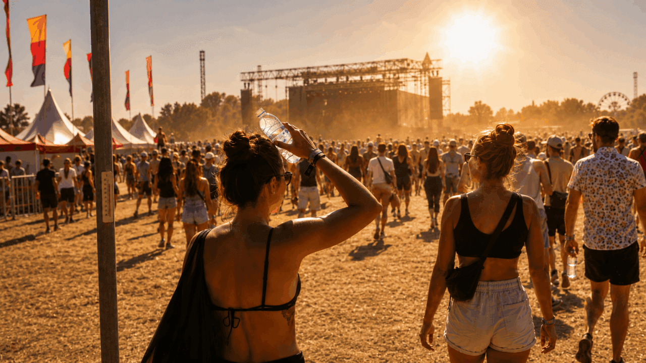 Festivals im Hitzestress: Der Newsticker zum Extremwochenende