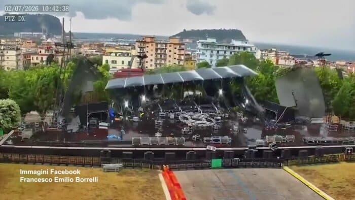 Unwetter reißt Bühne nieder: Alien Sound Festival mit Gordo abgesagt